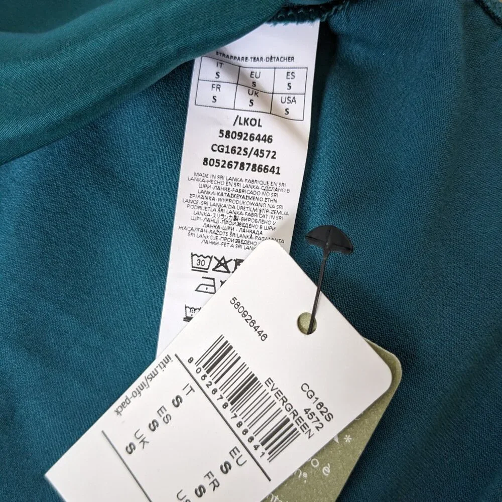 NWT Bundle of 2 intimissimi Silk Modal Tanks in Evergreen and Ribbon Red, size S - Picture 5 of 12